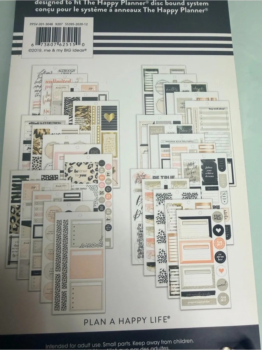 Happy Planner Wild Styled Sticker Book
